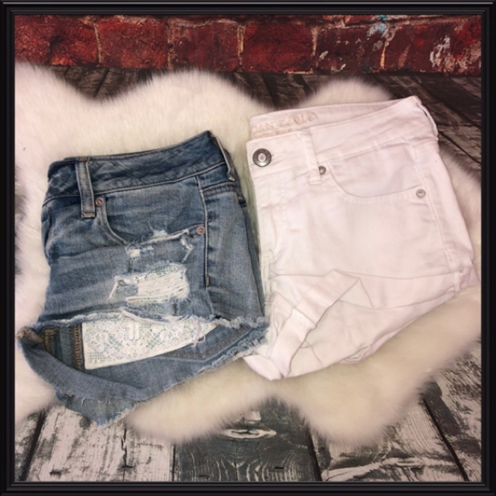 TRADE? American Eagle Jean Shorts Bundle (2)